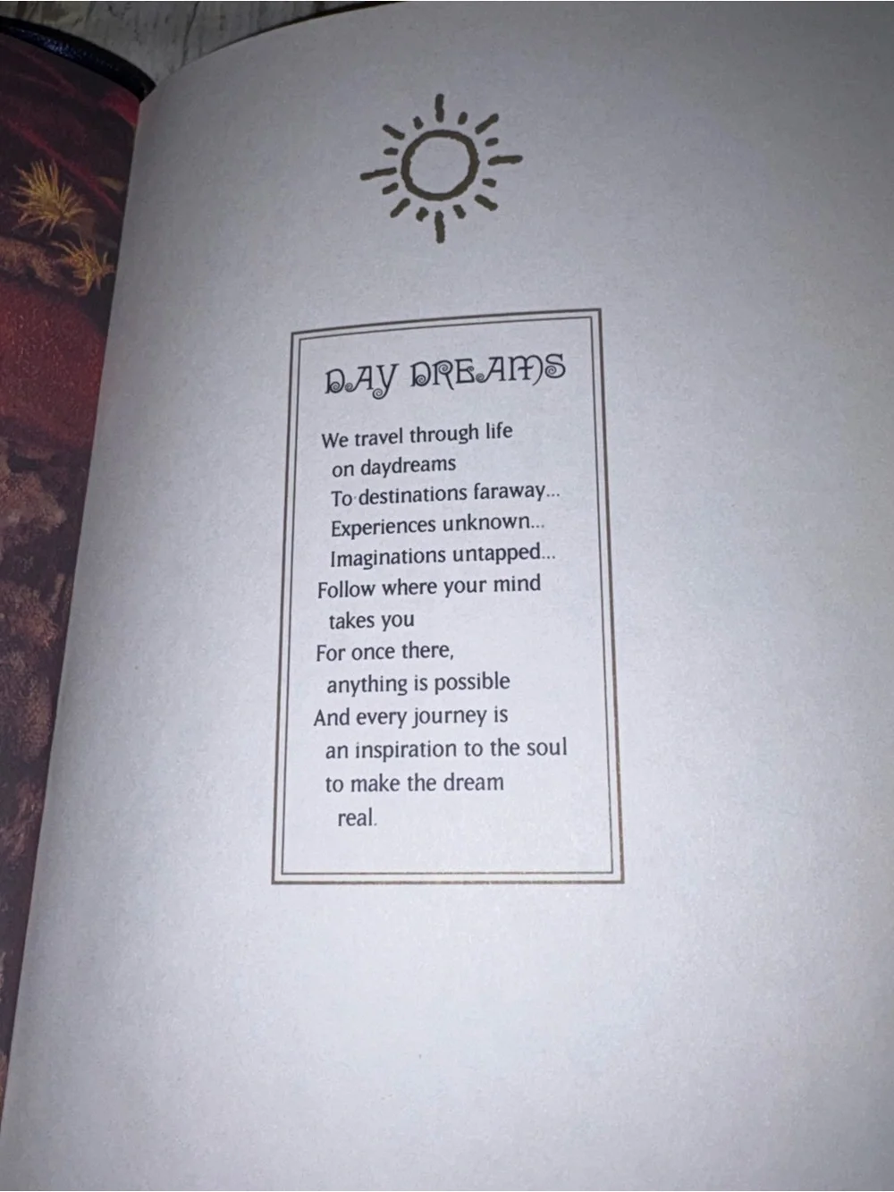 Day Dreams / Night Dreams Reversible 2 Sided Hardcover Journal
